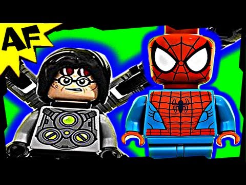 DOC OCK Ambush - Lego SPIDERMAN Superheroes Animated Building Review 6873