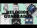 Relógios Quadrados