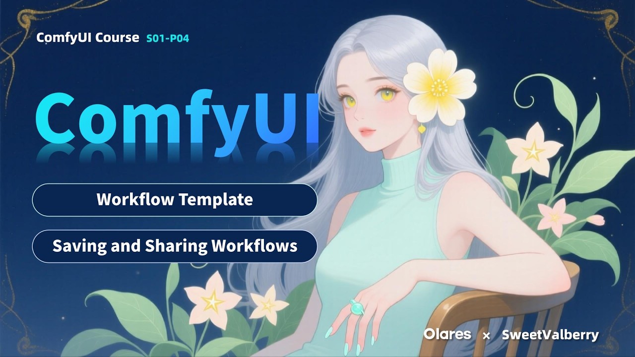 Save, Share & Reuse ComfyUI Workflows | ComfyUI Tutorial S01 P04 - YouTube