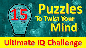 "Crack These 15 Puzzle Questions If You’re a Genius! 💡 | IQ Test Fun" - Riddles 7 - The Whizz Quiz