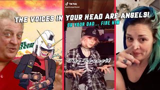 The Voices in your head are little Angels or your Dad? │TikTokers Gone Wild