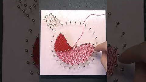 실로 물약 스트링아트/String Art DIY