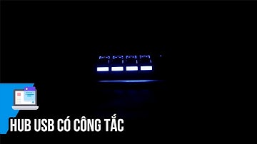 Hub Chia Cổng USB Thành 4 Cổng Có Công Tắc ♥ Ba Bé Gạo ♥