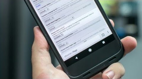 MOVE GOOGLE CHROME ADDRESS BAR ON BOTTOM ON ANDROID