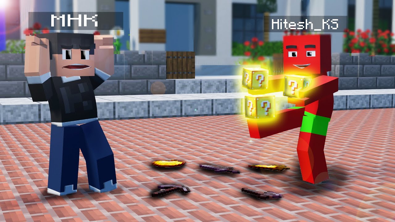 Lucky Blocks in Minecraft | MHK