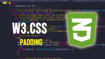 W3.CSS Beginners Tutorial – W3.CSS – PADDING.