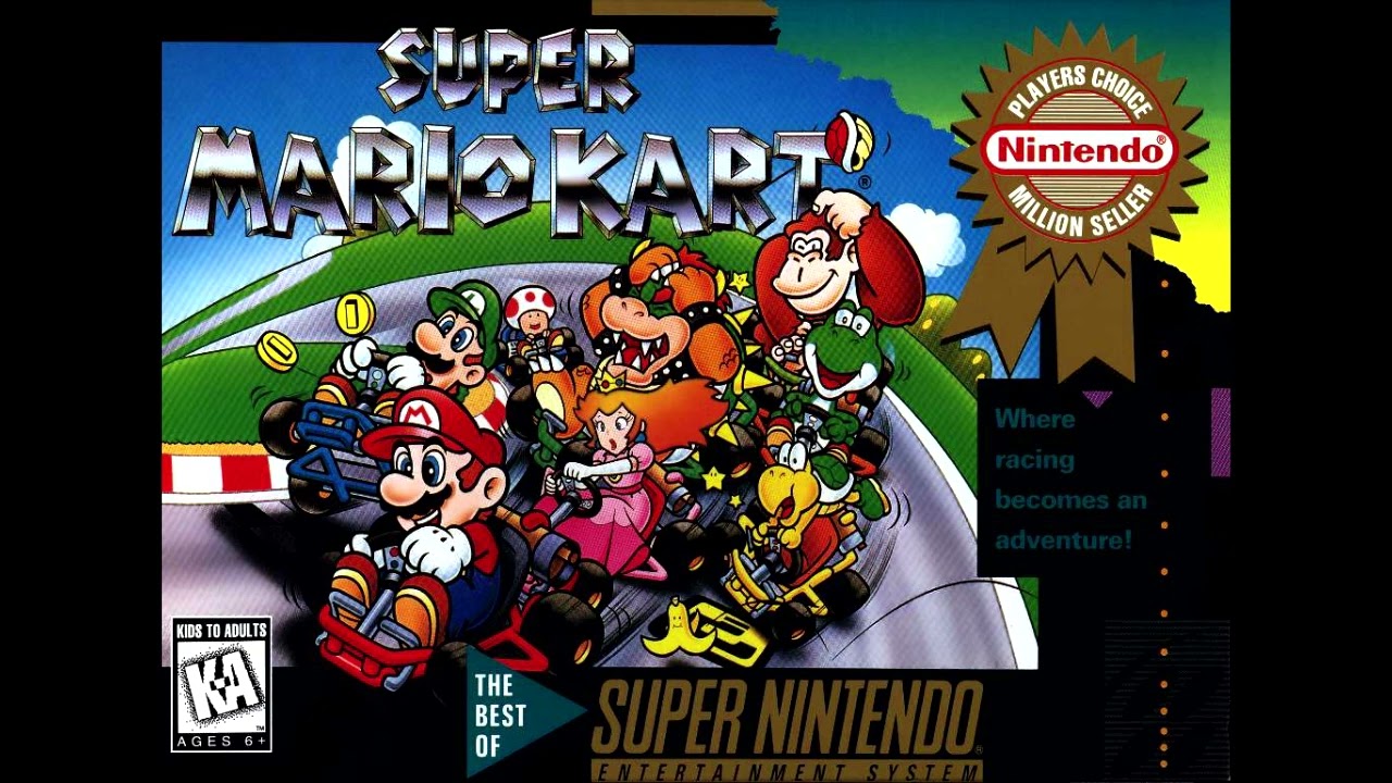 Super Mario Kart (SNES) - Rainbow Road: Remastered