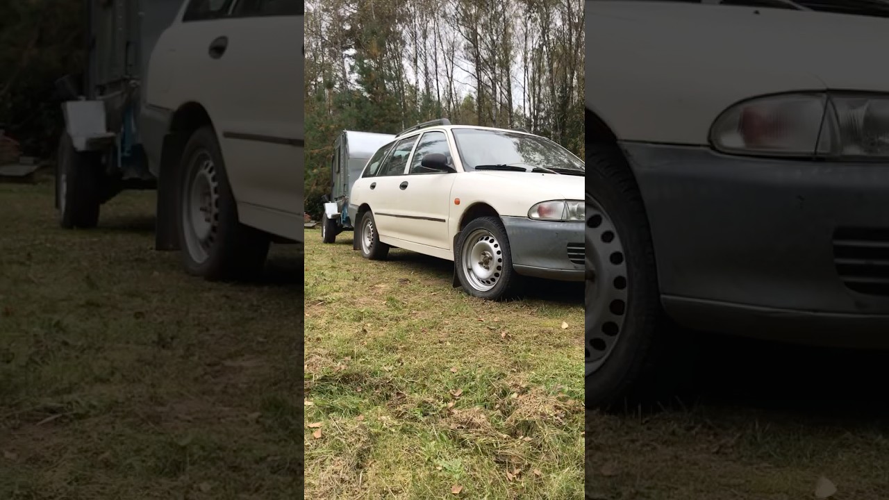 Ретро-Лансер тоже хотел путешествовать с прицепом-каплей. 