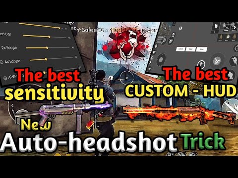 Free fire new auto headshot trick, the best sensitivity ...