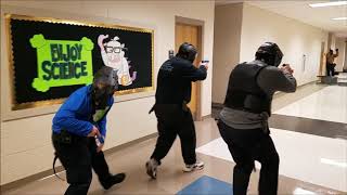 Bossier SROs Train for Active Shooter