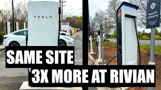Rivian Is Upgrading Their Adventure Network DCFC Sites! But Should You Use Them? Expensive Charging!