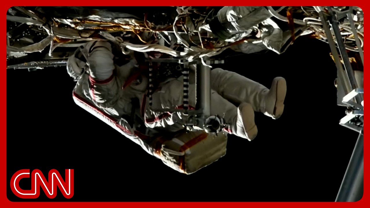 Live: Russian cosmonauts spacewalk outside ISS