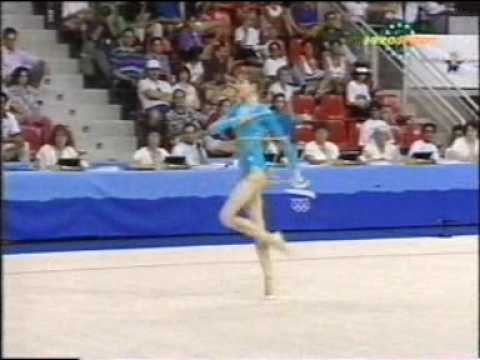 Diana Popova Rope OG Qualif 1992