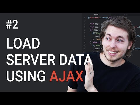 2: How to load in data from a server using AJAX - Learn AJAX programming