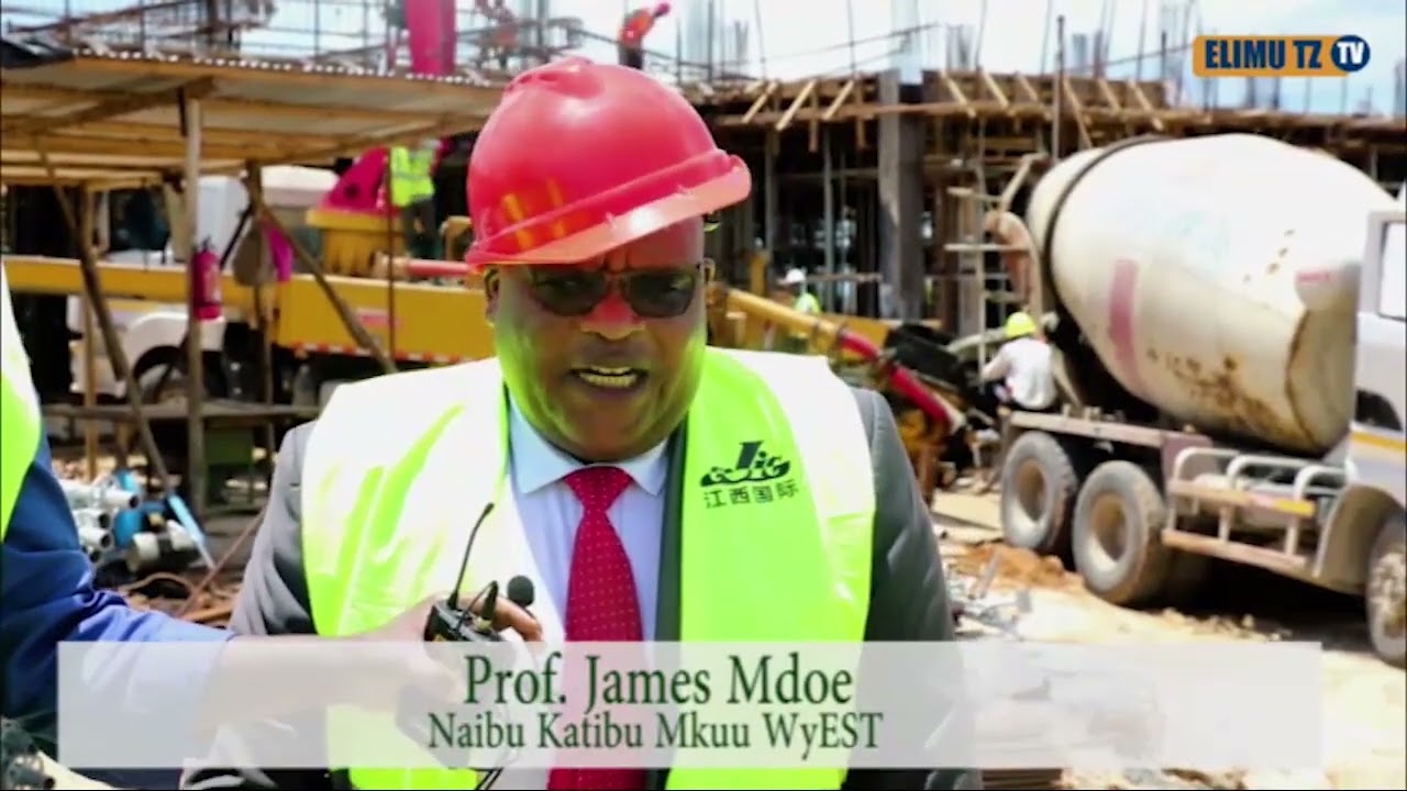 UJENZI CHUO KIKUU ARDHI KAMPASI YA DSM KUPITIA MRADI WA HEET WAANZA KWA KASI