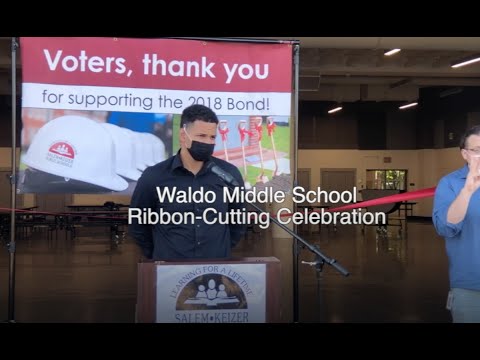 Waldo Middle School Ribbon Cutting, Full Event