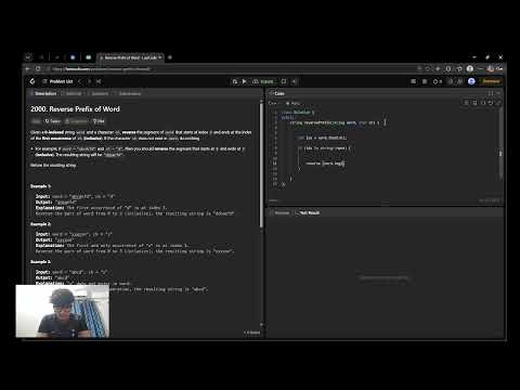 LeetCode 2000 Explained in C++ | Reverse Prefix of Word | Easy String Manipulation Problem