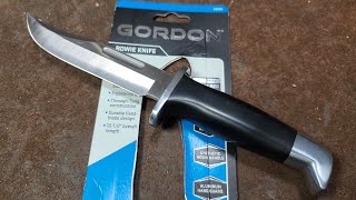 Harbor Freight Gordon 6' Camping Bowie Knife Review