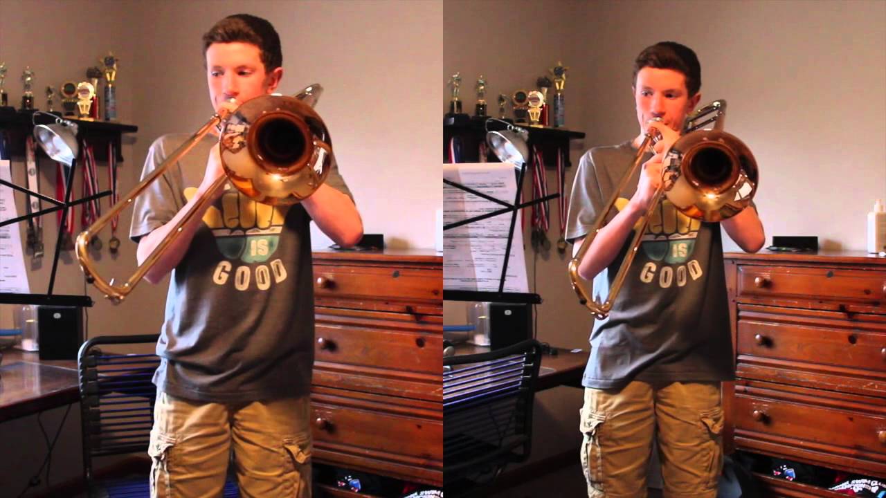 National Anthem Trombone 2part YouTube