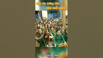 #shorts  Dọn rác trong tâm nhớ mỗi ngày | Sư Phước Định