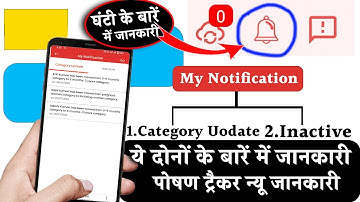 Poshan Tracker 14.6 My Notification के बारें में जानकारी