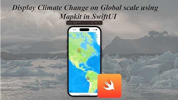 ClimateSense: Global Climate Change Tracker using MapKit in SwiftUI | Display Disasters on Map-Part1