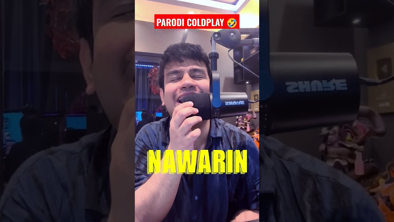 ini lucu banget #parodi #coldplay #fadiljaidi