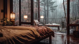 Super Cozy Rain Sound for FAST Sleep - Deep Sleep with Rain on the Bedroom, Relax, ASMR🌧️