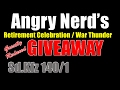 Retirement Celebration / War Thunder Giveaway