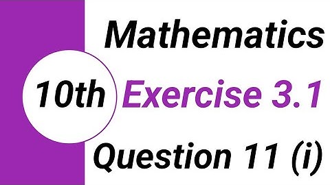 Math Class 10 Chapter 3 Variations |Question 11 Part (i)Find Value of x in Proportion 3x-2:4::2x+3:7