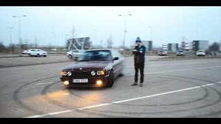 BMW E34 524TD  Donuts
