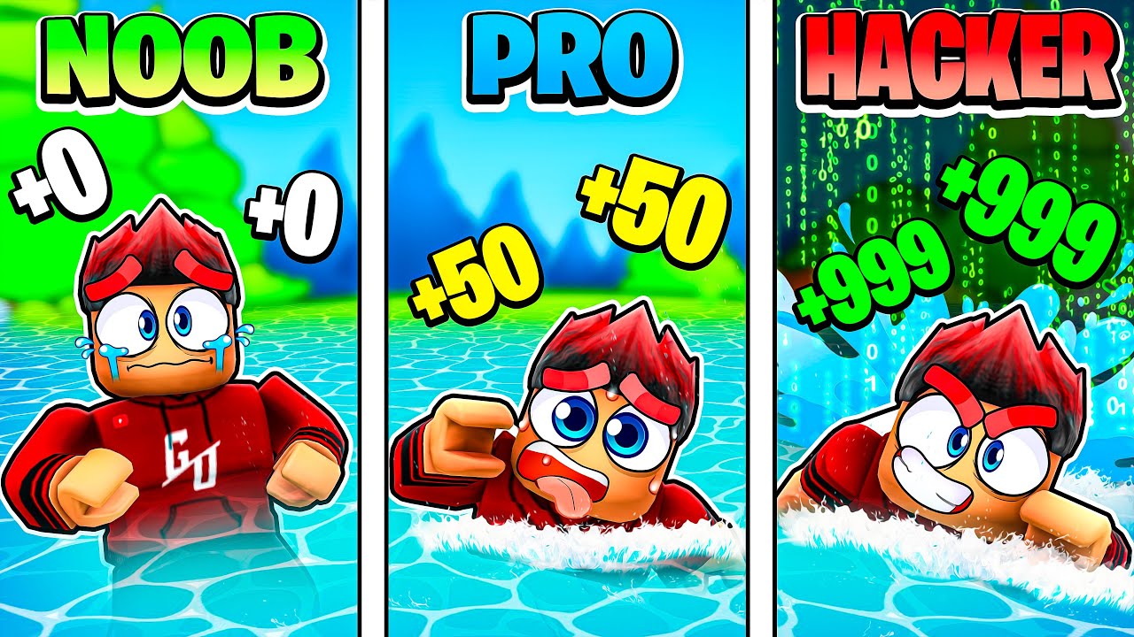 Aku Jadi Perenang No 1 Di Dunia! (Roblox Malaysia)