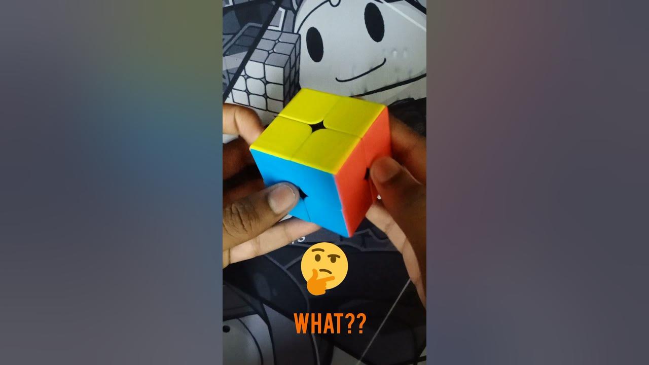 Cool pattern on 2X2 Rubik's cube || RUGGED CUBING ||#shorts