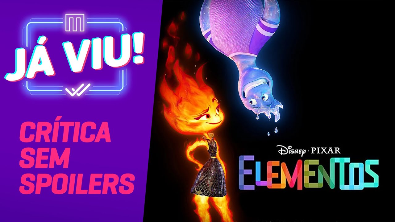 Elementos, animação da Disney Pixar, encanta, tira risada e emociona