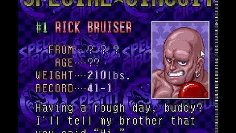 Rick Bruiser Superpunchout!!