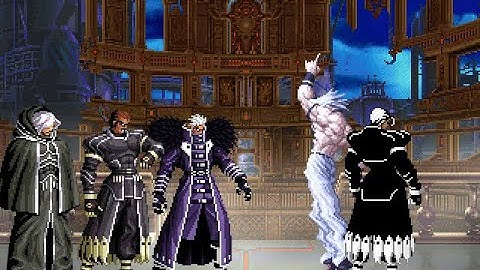 [The Orochi Power in Zero?!] Krizalid, Clone Zero & Igniz vs Orochi Zero