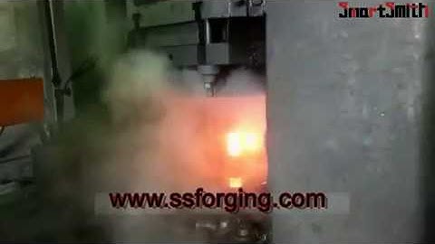 Bevel gear upsetting, Forging manipulator Automatic forging 31Z013