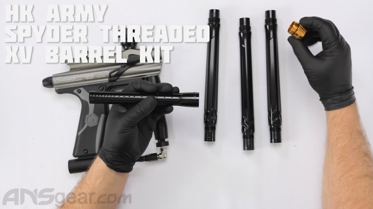 Canna HK Army XV One Pezzo Unico Oro Polvere – .689 Calibro Per Paintball Spyder