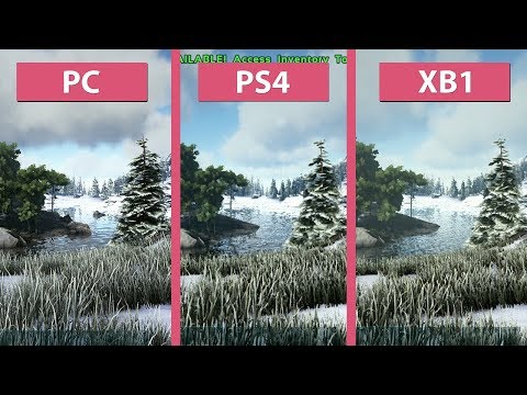 ARK: Survival Evolved (2017) – PC vs. PS4 vs. Xbox One Frame Rate Test & Graphics Comparison