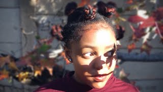 DIY Bantu Knots with extensions tutorial | Beginner Friendly | Zim Youtuber