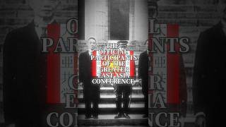 The Official Participants of the Greater East Asia Conference #ww2 #history #shorts
