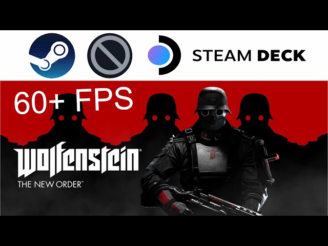 Wolfenstein The New Order on Steam Deck in 720p 60 fps 