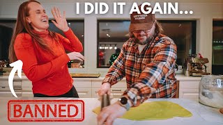 He bakes & I get BANNED from the Kitchen | Lussebullar | Svalbard Vlogmas 3