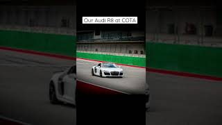 Taking our Audi R8 on Circuit of the Americas #short #shorts