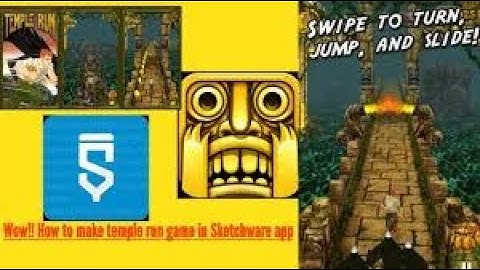 How to create temple run game android in sketchware|HACKING HARI|