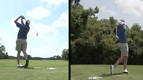 DJ Trahan Swings (slow mo)