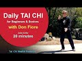 Daily taichi with don fiore  20 min