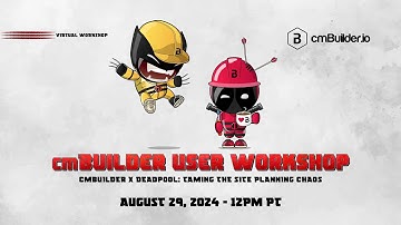 cmBuilder User Workshop August 2024 - How to Work Without 3D Models, Creating Lookahead Reports