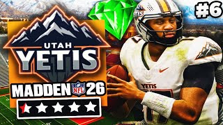 1st Overall Pick QB Makes Debut! | Madden 26 YETI'S Franchise Ep 6