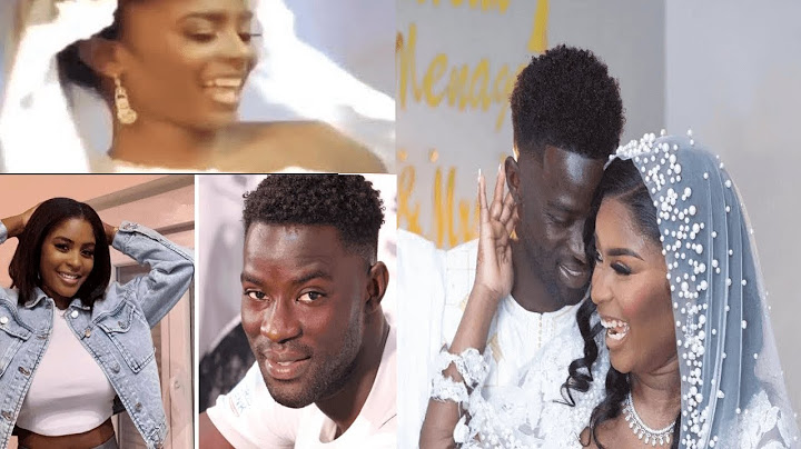 Les premières images du mariage de Virginie avec un international sénégalais, champion d’Afrique